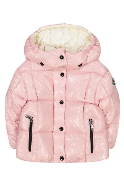 Moncler Stylish Winter Jacket In Pink