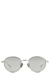 Moncler Subtila Round Frame Sunglasses In Neutral