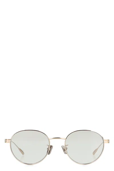 MONCLER MONCLER SUBTILA ROUND FRAME SUNGLASSES