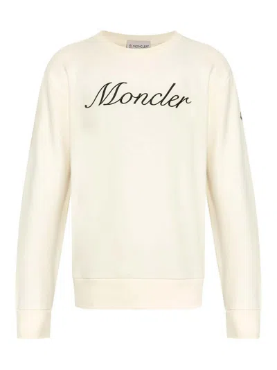 MONCLER LOGO-EMBROIDERED SWEATSHIRT