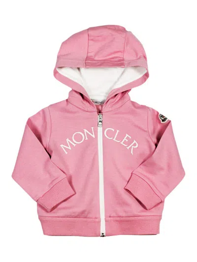 Moncler Kids' Sweaters Pink In Nude & Neutrals