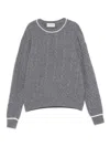 Moncler Sweater In Gray