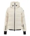 Moncler 'arcesaz' Short Down Jacket In White