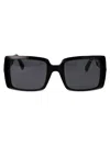 Moncler Ml0244 Sunglasses In 01a Nero Lucido