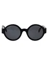 Moncler Ml0243 Sunglasses In 01a Nero Lucido