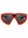 Moncler Eyewear Wraparound Frame Sunglasses