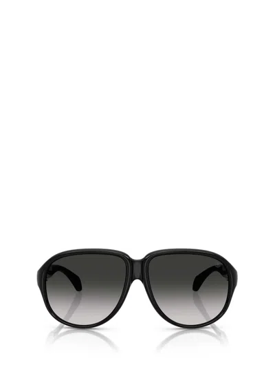 Moncler Unisex Sunglasses Me8001 Halcyonne In Light Grey Gradient Black