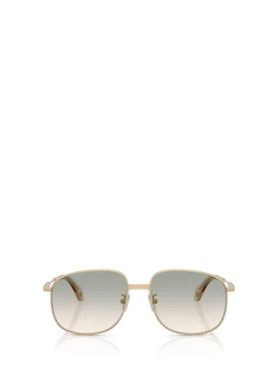 Moncler Sunglasses In Gold
