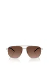 Moncler Unisex Sunglasses Me4002 Flyze In Matte Bronze