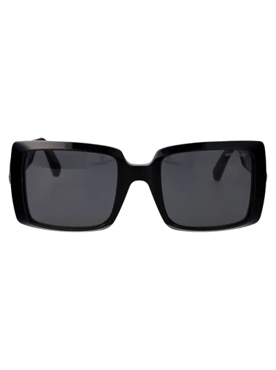 MONCLER MONCLER SQUARE SUNGLASSES ML0244 01 A