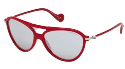Moncler Sunglasses Mod. Ml0054 0067c Gwwt1 In Red