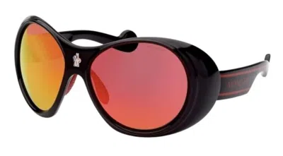 Moncler Sunglasses Mod. Ml0148 6401c Gwwt1 In Black