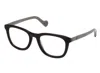 Moncler Sunglasses Mod. Transparent Gray With Medium Front/ Photochromic Silver Flash Lenses ***spec