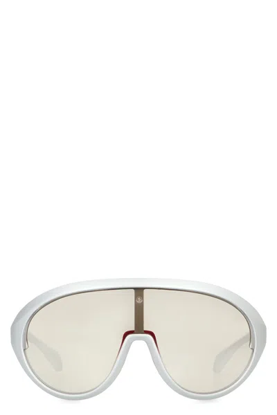 MONCLER MONCLER SUNGLASSES OVAL CONTRAST