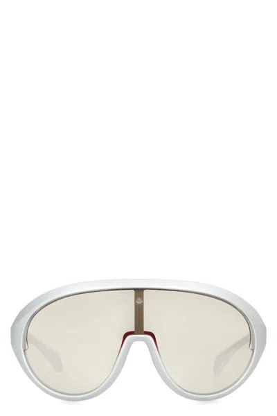 MONCLER MONCLER SUNGLASSES OVAL CONTRAST