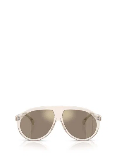 Moncler Sunglasses In Beige