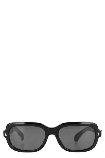 MONCLER MONCLER SUNTRAP RECTANGULAR FRAME SUNGLASSES