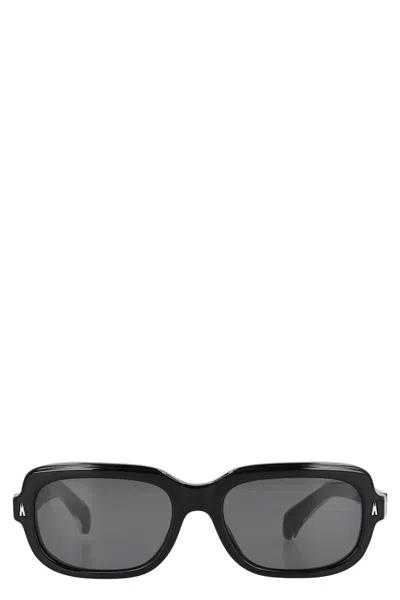 MONCLER SUNTRAP RECTANGULAR FRAME SUNGLASSES