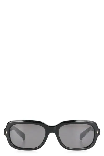 MONCLER MONCLER SUNTRAP RECTANGULAR FRAME SUNGLASSES