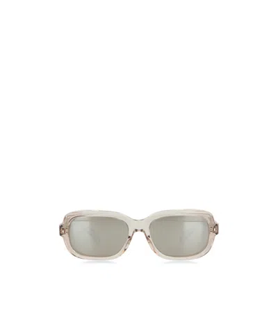 MONCLER MONCLER EYEWEAR SUNTRAP RECTANGULAR FRAME SUNGLASSES