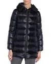 Moncler Suyen Coat In Black