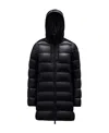 Moncler Doudoune Mi-longue À Capuche Suyen In Black