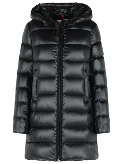 Moncler Suyenne' Black Polyamide Coat