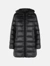 Moncler 'suyenne' Black Polyamide Down Jacket In Black
