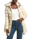 Moncler Suyenne Down Parka In Neutral