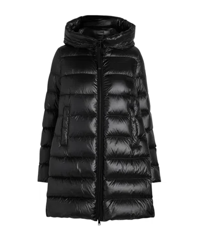Moncler Suyenne Hooded Quilted Shell Parka In Black