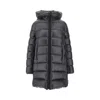 Moncler 'suyenne' Midi Down Jacket In Black