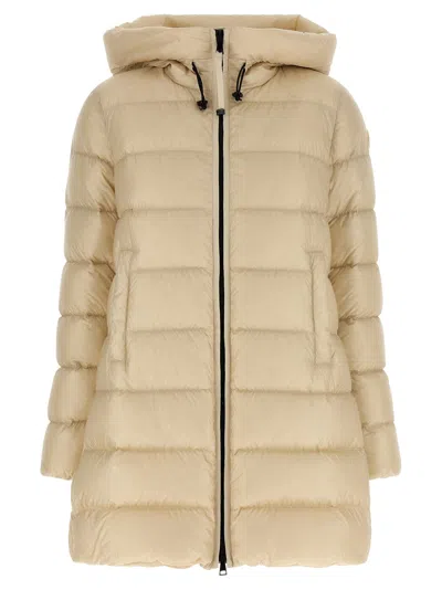 MONCLER SUYENNE PUFFER JACKETS BEIGE