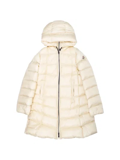Moncler Suyenne Quilted Coat In White