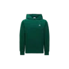Moncler Sweat À Capuche En Coton À Empiècement Logo In Green