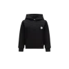 Moncler Logo Hoodie In Black
