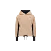 Moncler Fleece Hoodie In Beige