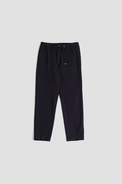 Moncler Elasticated-waistband Trousers In Blue