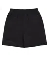 Moncler Shorts  Kids Color Black In 999