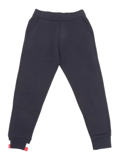 Moncler Kids' Sweat Bottoms In Blue