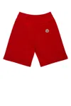 Moncler Sweat Bottoms In Red
