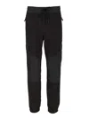 Moncler Grenoble Polartec Sports Pants In Black