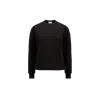 Moncler Logo Sweater In Black