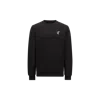 Moncler Sweat En Coton À Motif Logo Délavé In Black