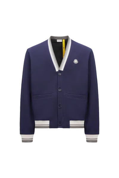 MONCLER X MERCEDES-BENZ BY NIGO PADDED COTTON SWEATSHIRT, MEN, BLUE, SIZE: XS