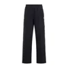 MONCLER SWEAT NAVY POLYESTER TRACK PANTS