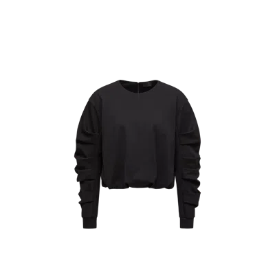 MONCLER SWEAT PLISSÉ EN COTON
