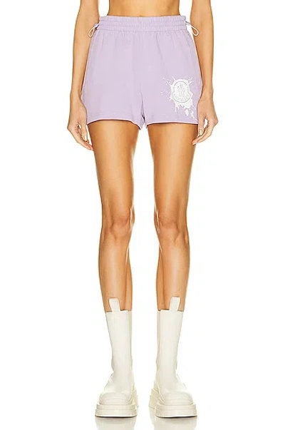 Moncler Waistband Drawstring Pockets Shorts In 61a