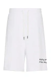 Moncler Sweat Shorts In White