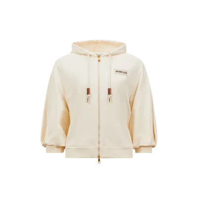 MONCLER SWEAT ZIPPÉ EN COTON