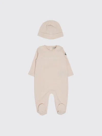 Moncler Babies'  Sweater Kids Color White In Pink